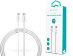 DEVIA USB Type-C - USB Type-C adat- és töltőkábel 1, 5 m-es vezetékkel - Devia Smart Series 100W C To C PD Cable - 100W - fehér - rexdigital