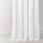 Goldea luxus, fényes függöny - fehér 300 cm