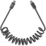 Cellularline Кабел spiral usb-c - usb-c до 120 см черен