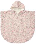 Little Dutch Poncho pentru plaja din bumbac - Sunny Flowers Multi - Little Dutch