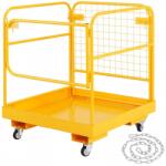 Cusca de siguranta pentru stivuitor Vivatechnix max 544 kg, 4 roti, Pliabil, Otel (CCGZPTCWMS112KVAFV0)