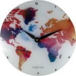 NeXtime Ceas de perete Colorful World (8187)