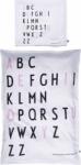 Design Letters Lenjerie de pat pentru sugari AJ Kids litere roz (20201500-pink) Lenjerii de pat bebelusi‎, patura bebelusi