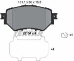 TEXTAR Set placute frana TEXTAR 2215401 (2215401) - fixbox