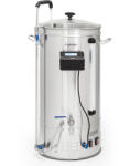 Klarstein Brauheld Smart 45, cefréző üst, 45 l, 2500 W, 100°C, keringető szivattyú, rozsdamentes acél (BRD3-BrauheldSmart45) (BRD3-BrauheldSmart45)