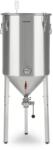 Klarstein Gärkeller Pro XL, erjesztő edény, 60 l, élesztő leeresztő szelep, rozsdamentes acél (BRD3-Conical-60) (BRD3-Conical-60)