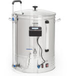 Klarstein Brauheld Smart 65, cefréző üst, 65 l, 2500 W, 100°C, keringető szivattyú, rozsdamentes acél (BRD3-BrauheldSmart65) (BRD3-BrauheldSmart65)