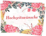 Spielehelden Esküvői képeslapok jókívánságokkal 50 db. DIN A6 300g/m2 esküvői ajándék (AMZ-PKS-3) (AMZ-PKS-3)