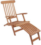House Nordic Arrecife napozó szék teak fából, állítható háttámlával (7001120) - geminiduo
