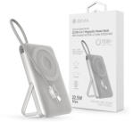 DEVIA Extreme Speed Series Magnetic 4in1 22.5W powerbank/állvány - Type-C - 10.000 mAh - ezüst - nextelshop