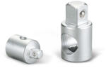 Fortum adapter hosszabbító szárhoz, 61CrV5, külső befogás: 1/2", 3/8" belső lyukkal (4700910) (4700910)