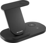 AlzaPower WSC100B 3in1 Wireless Charger Samsung - fekete (APW-CCWSC100B)