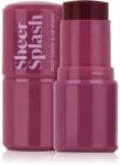 Barry M Sheer Splash multifunkcionális smink ajkakra és arcra árnyalat Pomegranate Pour 5.8 g