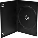MediaRange box: 1 DVD 7 mm slim, 100 db, fekete (BOX13)