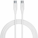 Allity Cablu de date si incarcare Allity AUC-02, USB-C to USB-C, 100W, 1m, Alb