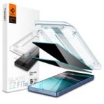 Spigen Glas. tR EZ Fit HD Privacy Samsung Galaxy S25 Ultra kijelzővédő betekintés elleni védelemmel (AGL09335) (AGL09335)
