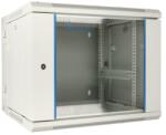 Extralink Rack szekrény, Extralink, 9U, Falra szerelhető, Szürke (DNXGFMPLLRMMOP-5903148912950)