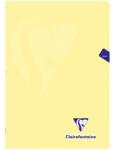 Rhodia Clairefontaine Mymesys füzet, kapcsos, A4, 48 lapos, matematikai, Sárga
