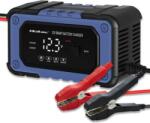 Qoltec 52483 Akkumulátor töltő 12V - 6A - Fekete/Kék (52483)