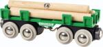 BRIO World Fűrészáru szállító vagon - Zöld (33696)