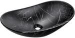 Comad COMAD UN-LENA-MB2 - Pultos mosdókagyló LENA 61, 5x36 cm kerámia/matt fekete CM0020 (CM0020)