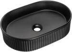 Comad COMAD BEYOND 5 BLACK ( E-6564 ) - Pultos mosdókagyló BEYOND 48x32, 5 cm fekete CM0034 (CM0034)