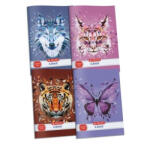 Herlitz Wild Animals A5 sima füzet (09545450) - haztartasibolt