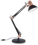 Ideal Lux 061191 asztali lámpa Wally Nero 1x40W|E27 - fekete