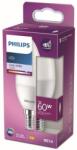 Philips 8719514309685 LED izzó 1x7-60W | E14 | 806lm | 4000K - fehér