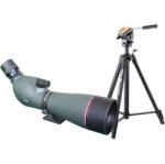 Focus Sport Optics Kit Focus Viewmaster 20-60x80 cu Trepied Velbon Videomate 638
