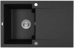 Laveo SRH_711Y - Laveo PICO 45S gránit mosogató 740X480 szemcsés fekete (SRH_711Y)