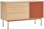 Teulat Vörös tölgy tégla komód Teulat Yoko 128 x 45 cm (MR-14947_TE)