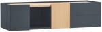 Teulat Antracitszürke tölgy komód Teulat Otto 110 x 35 cm (MR-17329_TE)
