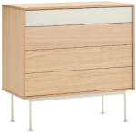 Teulat Krémes fehér tölgy komód Teulat Yoko 90 x 45 cm (MR-14980_TE)