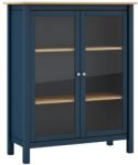 Marckeric Sötétkék fa vitrin Marckeric Misti 110 x 90 cm (MR-16492)