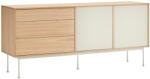 Teulat Krémes fehér tölgy komód Teulat Yoko 180 x 45 cm (MR-14954_TE)