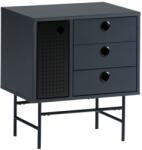 Teulat Sötétkék lakkozott éjjeliszekrény Teulat Punto (MR-12741_TE)