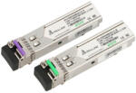 Extralink SFP 1.25g, SFP WDM modul, 1, 25 Gbps, 1490/1550 nm, egymódusú, 80 km, LC, DOM, pár