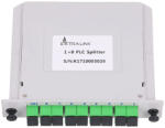 Extralink 1: 8 PLC SC/APC, osztó, slot típusú