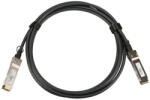 Extralink QSFP+ DAC, QSFP+ kábel, DAC, 40 Gbps, 3 m, 30 AWG