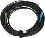 Extralink SC/APC - SC/UPC, patch kábel, kerek SM simplex G. 657A2 20 m