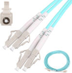 Extralink LC/UPC-LC/UPC patch kábel, multi-mode OM3, duplex, 3 mm, 3 m