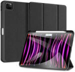 Apple iPad Pro 11 (2024 / 2025), mappa tok, Smart Case, érintőceruza tartó, Dux Ducis Domo, fekete