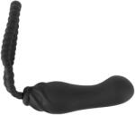  Black Velvets Perfect Fit - felcsatolható dildó (fekete) - erotikasziget