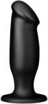 BUTTR AH-1 - tapadókorongos anál dildó (fekete)
