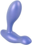 Sweet Smile - vibrációs anál plug (kék) - erotikasziget