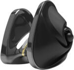 Mystim Heart's Desire - elektro csikló vibrátor (fekete) - erotikasziget