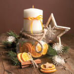 POL-MAK Karácsony Candle in Jar szalvéta 20 db-os 33x33 cm PKK033917 (PKK033917)