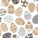 POL-MAK Húsvét Elegant Eggs szalvéta 20 db-os 25x25 cm PKK759931 (PKK759931)