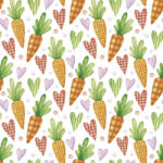 POL-MAK Húsvét Sweet Carrots szalvéta 20 db-os 25x25 cm PKK765581 (PKK765581)